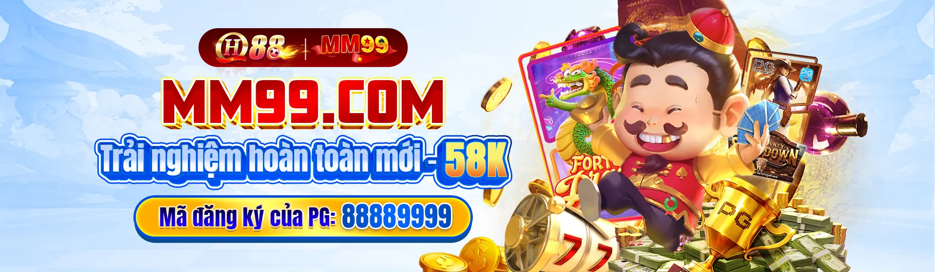 Hình ảnh nổ hũ may mắn tại M88, biểu tượng đăng ký M88 để nhận jackpot